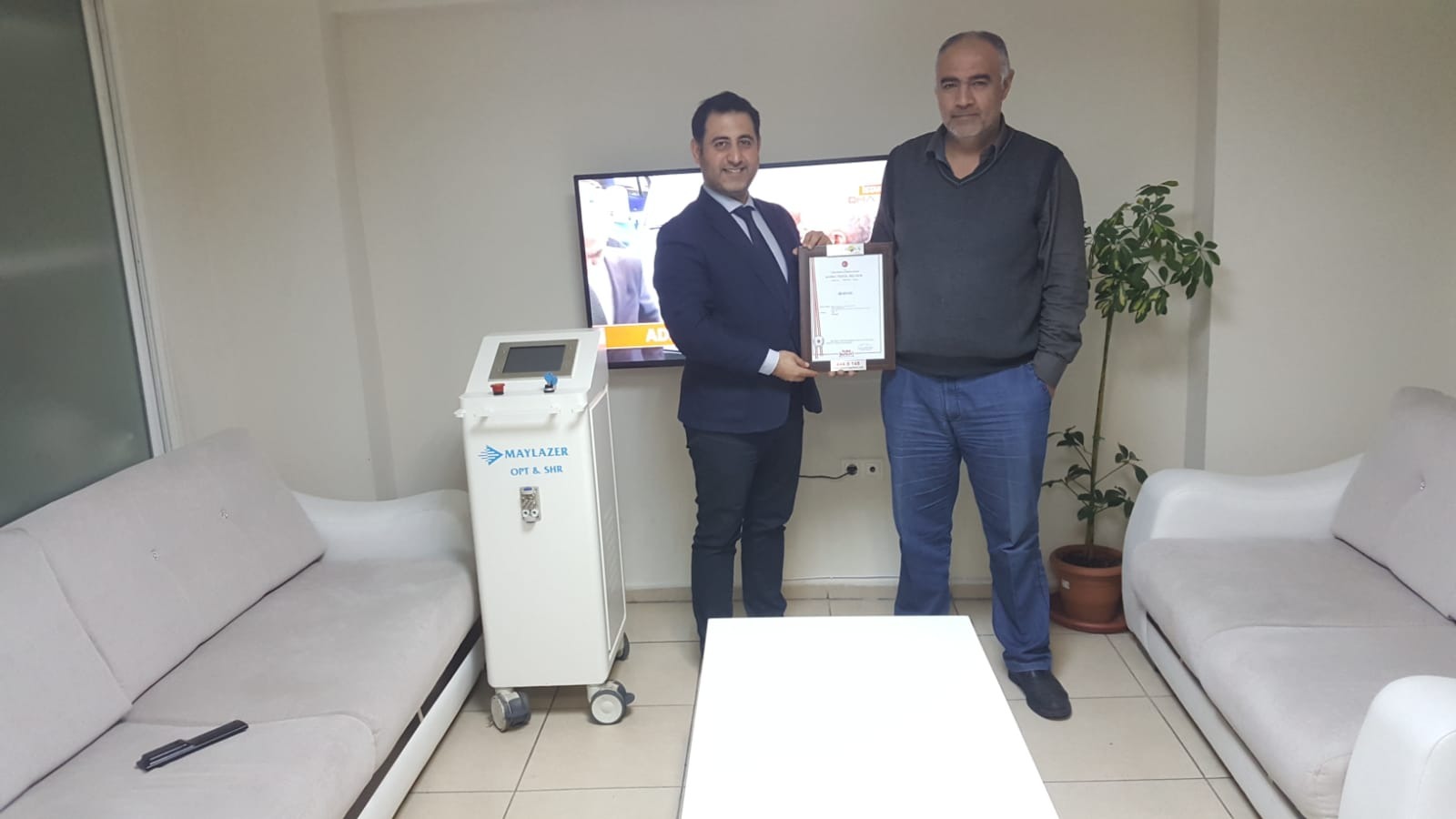 MAYLAZER MARKA TESCİL BELGESİNİ ÇUKUROVA MARKA PATENT FİRMASINDAN ALDI !