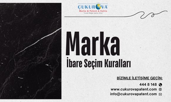 Marka İbare Seçim Kuralları