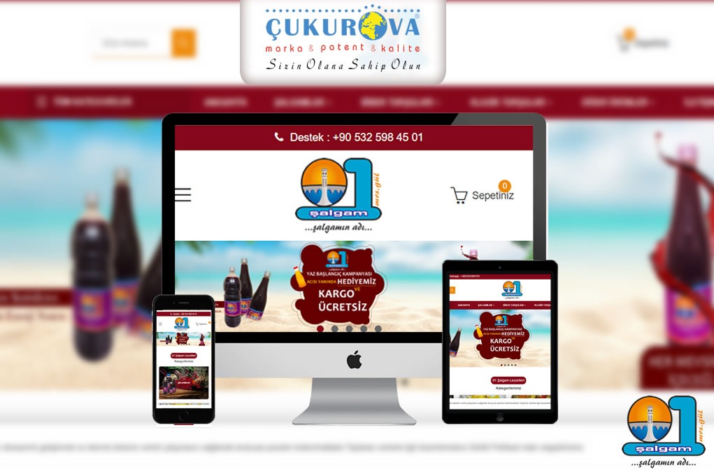 Adana E - Ticaret Referansları- 01 ŞALGAM E-TİCARET