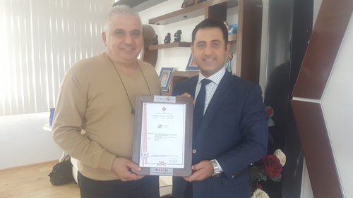 Adana'da Bulunan Çukurova Mutfak ve İnşaat Marka Tescil Belgesini Çukurova Marka Patent Kalite Danışmanlık Firmasından Aldı.