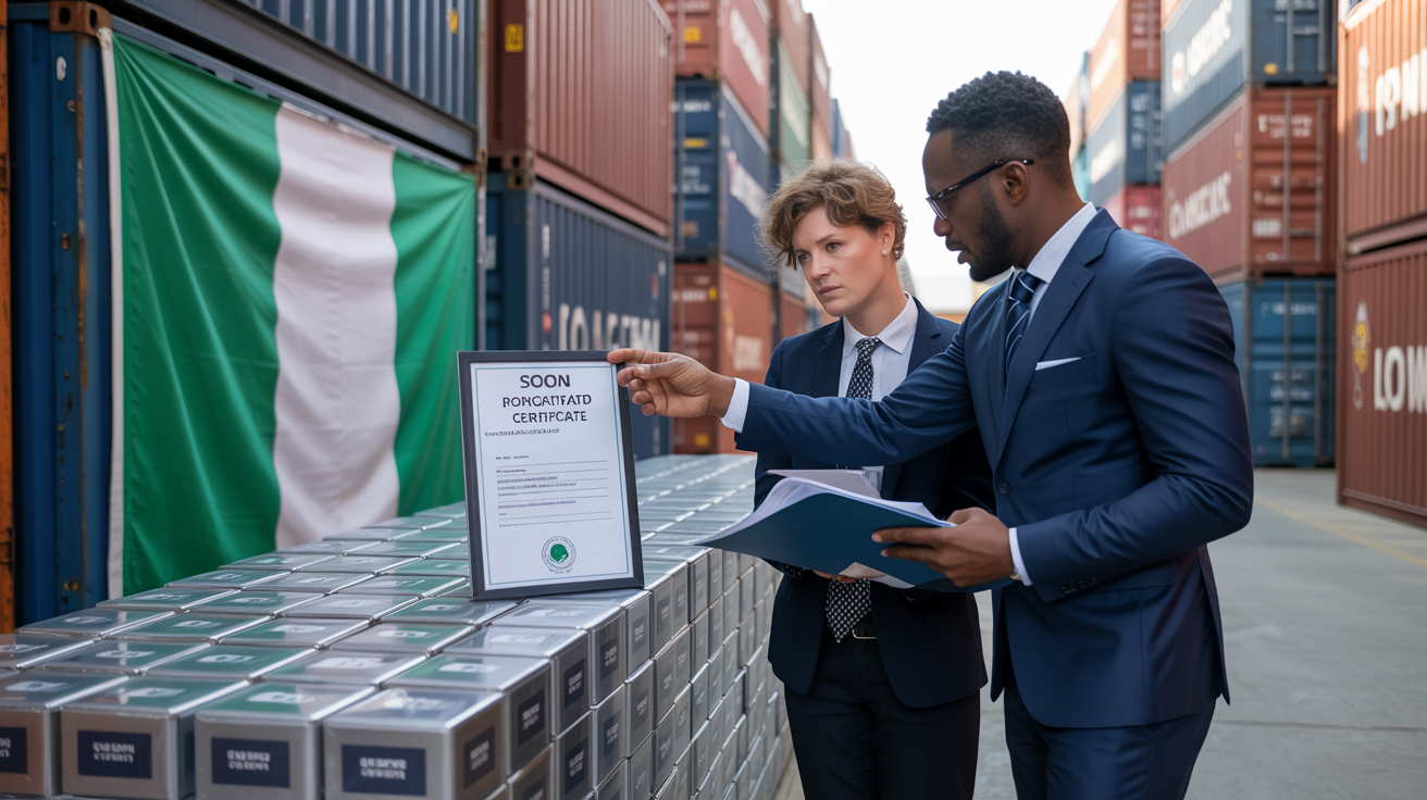 NİJERYA SONCAP BELGESİ