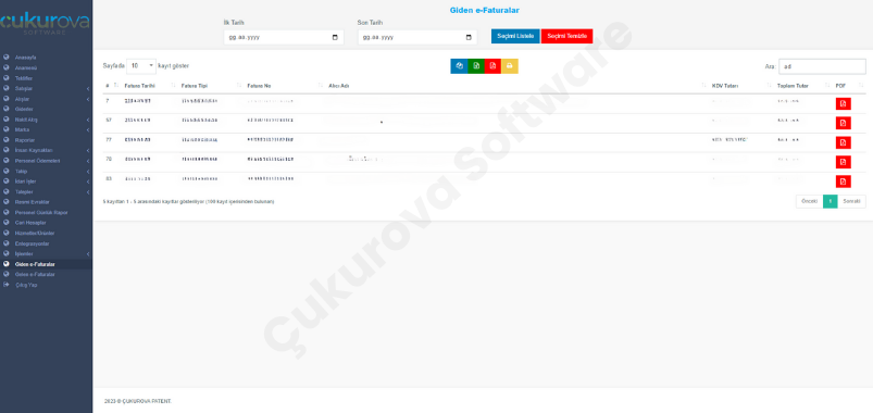 Fatura Takip Kontrolü
